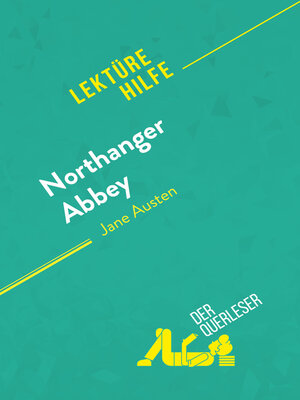 cover image of Northanger Abbey von Jane Austen (Lektürehilfe)